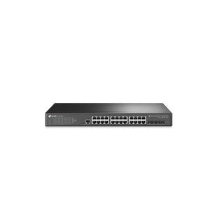 Switch TPLINK administrable JetStream de 24 puertos Gigabit L2 + con 4 ranuras 10GE SFP