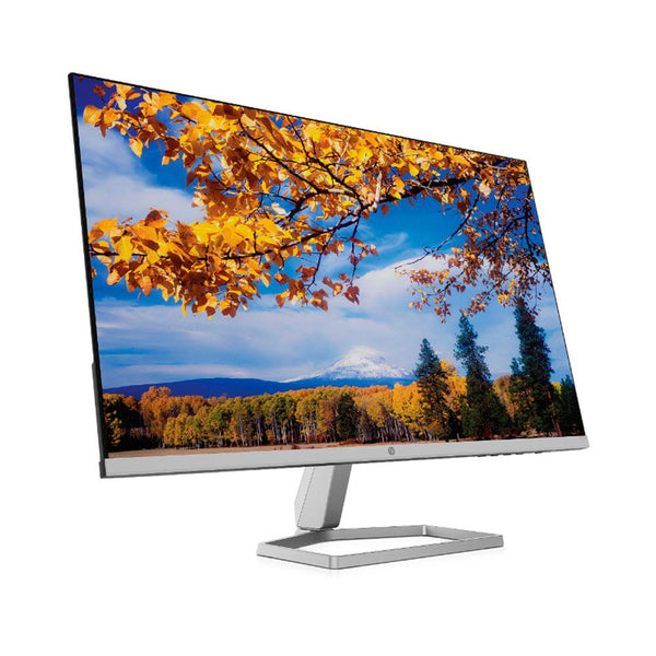 MONITOR HP M27f 27 HMI Res. FHD -IPS (1920 x 1080) Tasa 75 Hz - Color gris,bordes infirnitos y base metalica