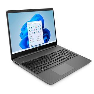 Computador portátil Hp 15-ef2523la 15” HD AMD Ryzen 5  8GB RAM, 256GB SSD, freedos, gris