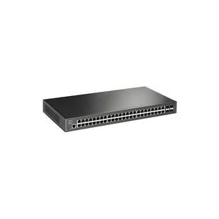Switch TP-LINK Administrable de 48 Puertos Gigabit L2 con 4 Ranuras SFP JetStream