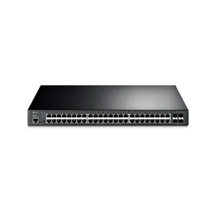 Switch TPLINK Administrable 48 Puertos Rj45 Giga L2+ (Capa 3 Lite) PoE COLOR Negro