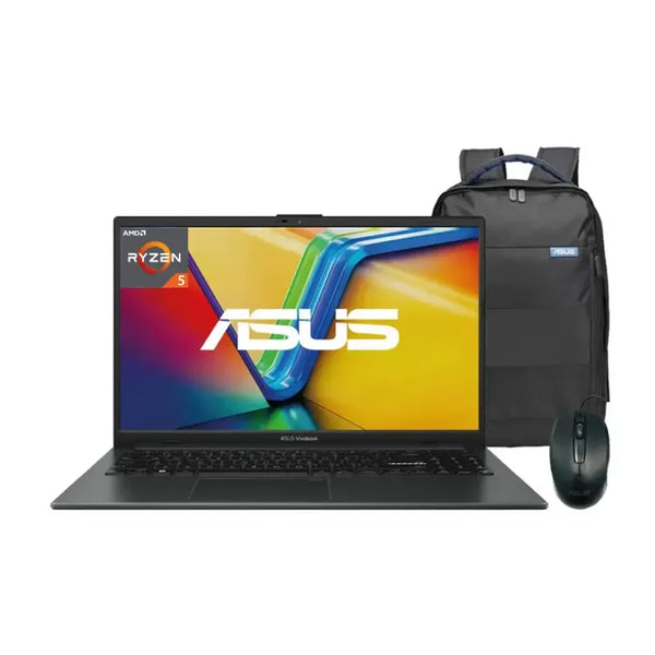 Portátil ASUS Vivobook Go 15 E1504FA-NJ1382 AMD Ryzen™ 5 7520U, 15,6 FHD, 16GB, 512 SSD, SO Keep,Mixed Black. Morral.