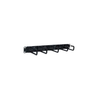 Administrador de cables horizontal de 1U SmartRack - tipo de anillo flexible