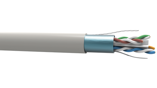 CABLE TRANSMISION DE DATOS GIGALAN F/UTP 23AWGX4P CAT .6A LSZH
