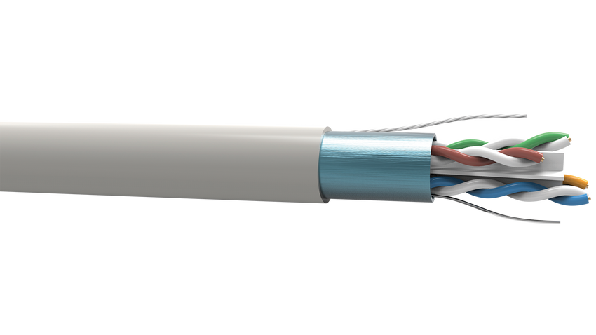 CABLE TRANSMISION DE DATOS GIGALAN F/UTP 23AWGX4P CAT .6A LSZH
