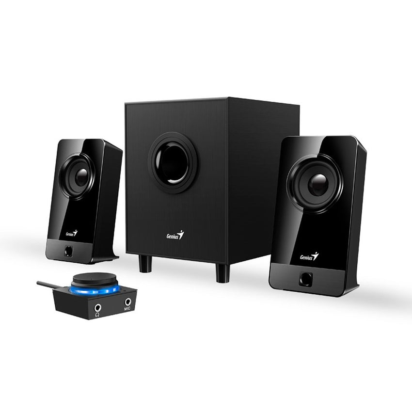 Parlante GENIUS  SW-2.1 300X Con Subwooferr color negro