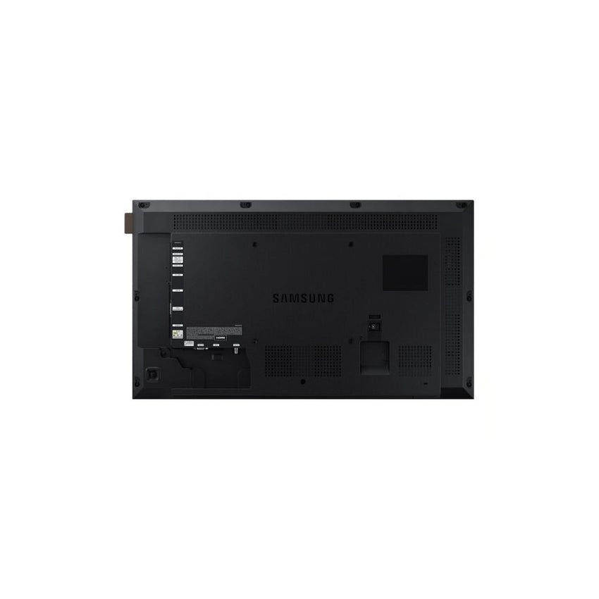 SAMSUNG MONITOR INDUSTRIAL 32 DB32E ,hora 16/7 ,BRILLO 350NIT, Resolución 1920X1080 (16:9),Entradas: Analog D-SUB, DVI-D, HDMI, Componente (CVBS Común), Audio mini Jack, RS232C(Stereo), RJ45, USB, Slot SD  GARANTIA 3 AÑOS