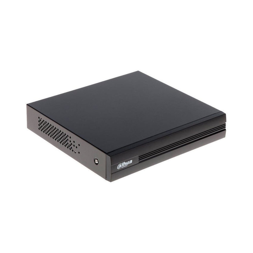 Grabador Dahua XVR, 4 Canales, Penta-brid (CVBS/HDCVI/AHD/TVI/IP), H264+/H265+, Audio in/out. Hasta 6TB