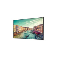 Monitor industrial samsung QB85R Tamaño: 85, Resolución 3840x2160 (16:9) 4K UHD, Brillo 350nit, Contraste: 4000:1 Magicinfo S6 , SSSP 6.0,Características: uso 24 horas/día, soporte UHD, , altavoces 10Wx2.,Entradas: , DVI-D, HDMI 2.0 x2, Audio mini Jack, H
