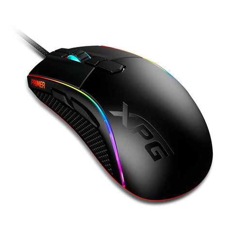 Mouse gamer XPG by Adata, sensor flexible, RGB, color negro