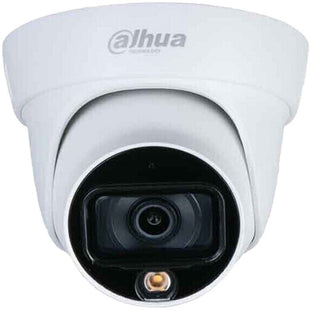 Cámara IP Dahua tipo Domo, Sensor de imagen CMOS de 2 MP 1/2,8, 2 MP a 25/30 fps, 265, IR 30 m, DWDR, 3D NR, HLC, BLC, marca de agua digital, ROI, SMART H,264+/H,265+, 12 VDC/PoE, IP67,Admite detección humana