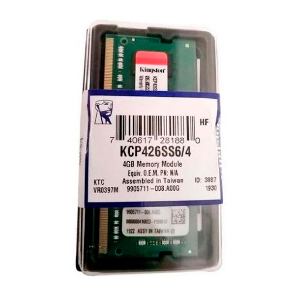 Memoria Ram KINGSTON Para Portatil 4GB DDR4 3200Mhz