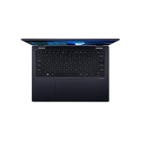 Portatil Acer TravelMate P6 TMP614-52-7500, Intel Core i7 1165G7, 14 FHD Liviano, 8GB DDR4 3200, 512 SSD,  RJ 45, LECTOR DE HUELLA, Peso 1,1 Kg, Windows 11 PRO, Garantia 1 año