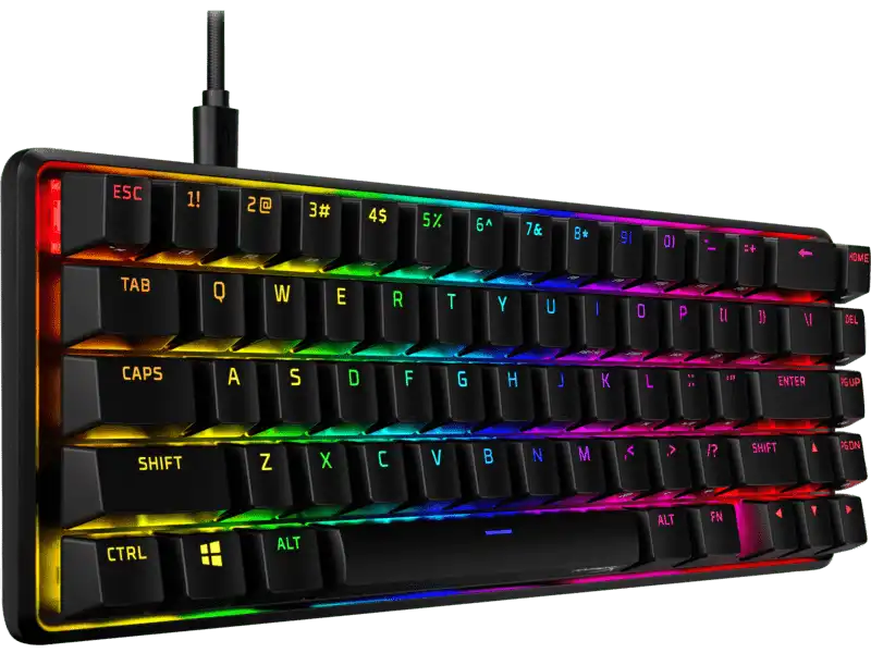 Teclado Gaming HYPERX COLOR Negro
