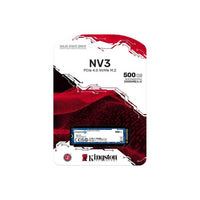 Unidad de estado solido ssd kingston 500G NV3 M.2 2280 PCIe 4.0 NVMe