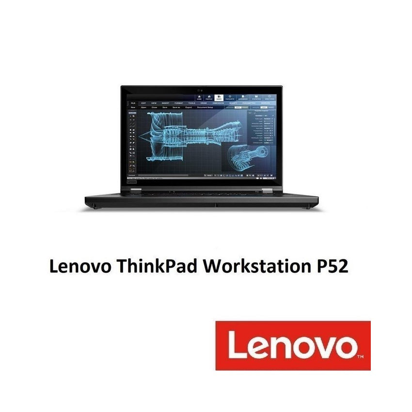 Workstation Lenovo Thinkpad P52, Intel core i7