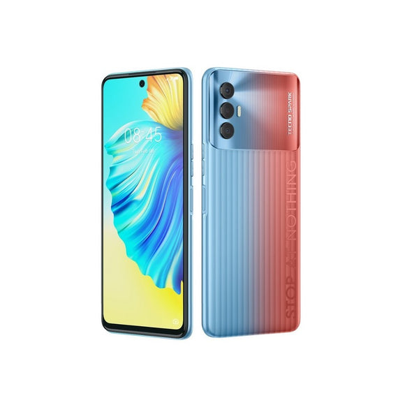 Celular Tecno Spark 8 Pro ROM 128GB RAM 4GB Color Azul - Rojo