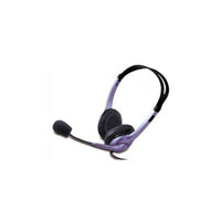 Audífono Diadema Genius HS-04S 2 Plug 3.5mm Azul-Negro