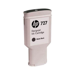Cartucho de tinta HP 727 DesignJet negro mate de 300 ml 