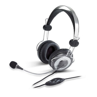 Audífono Diadema GENIUS HS-04SU 2 Plug 3.5mm COLOR Gris