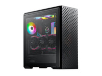 XPG DEFENDER PRO, Negro, E-ATX Torre Media, 3.5incx2, I/O: USBx2, HD Audiox1, Resetx1, Powerx1, Ventilador: Frontalx2, Traserox1, 2 Años Garantía