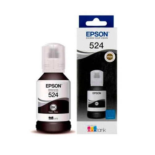 Botella de Tinta EPSON T524120 AL L15150 Negro Pigmentada