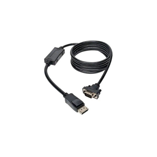 Cable DisplayPort a VGA Activo, Adaptador DisplayPort con Broches a HD-15 (M/M), 2 m [6 pies]