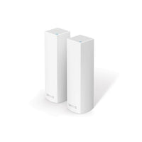 AC4400 2PK TriBand  Linksys Velop -  Sistema Wi-Fi en malla para todo el hogar (paquete por dos nodos, tribanda, instalación guiada por App,Sistema modular, gestión de red por App), Tri-Band , 802.11a/b/g/n/ac Wi-Fi Standards,Up to 8800 Mbps Wi-Fi Data Th
