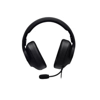 DIADEMA G PRO Logitech Gaming Alámbrico Plug3.5mm/USB Multiplataforma Sonido Digital Micrófono Extraíble Cable 2Metros Transductores PRO-G Aislamiento de Ruido Garantía 2Años-NEGRO