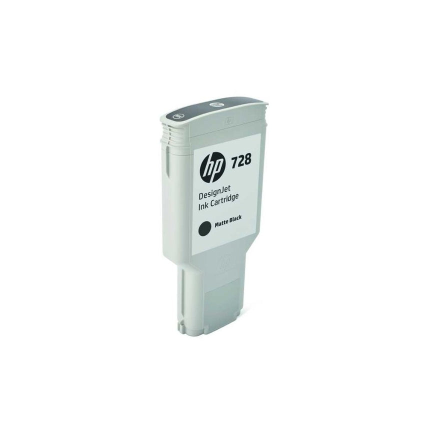 Cartucho de tinta DesignJet HP 728 de 300 ml negro mate