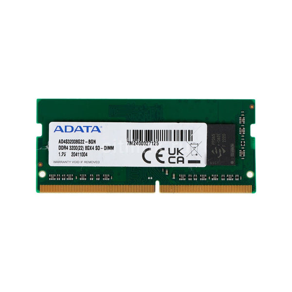 Memoria ram adata portatil ddr4 8gb bus 3200