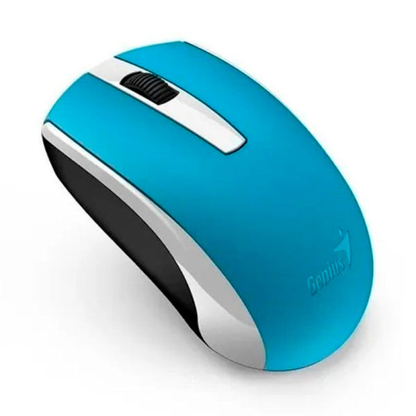 Mouse inalámbrico recargable Genius ECO-8100 azul