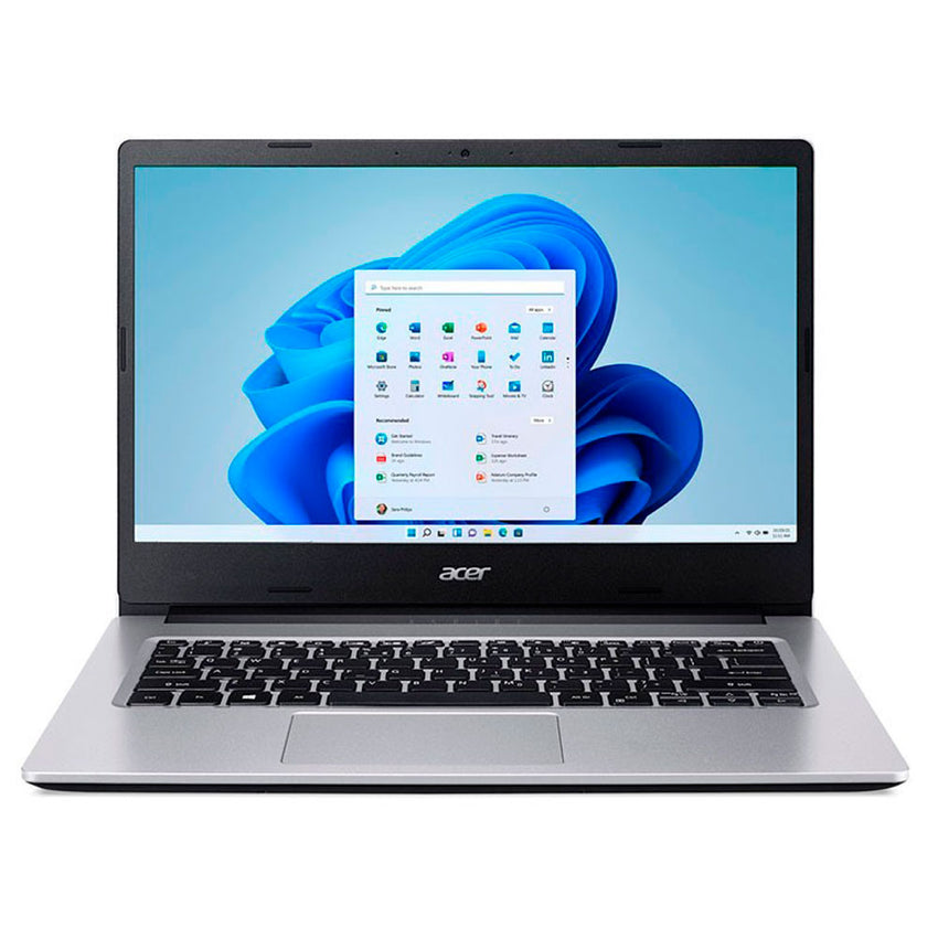Computador Portátil Acer A314-22-R58U HD R3 3250U 14 4GB/256SSD/Linux Eshell color Silver
