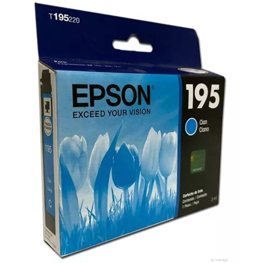 Cartucho Epson T195220 Cyan Xpression  Xp-101/Xp-201/Xp-21 Aprox 210 PG