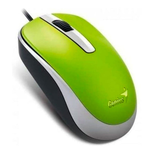 Mouse GENIUS Dx-120 Alámbrico USB Verde