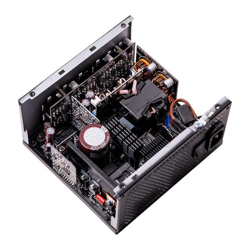 XPG CORE REACTOR II VE, Negro, 80+ Gold, Full Modular, 750W, ATX 24x1, EPS 8x2, PCIE (6+2)x3, MOLEXx2, 12VHPWRx1, SATAx6, Condensador TW, 7 Años de Garantía