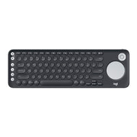 Teclado LOGITECH Inalámbrico TV K600 COLOR Negro