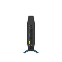 Router  E5600 AC1200 WIFI 5,Doble banda 2,4 GHz + 5 GHz (866 + 300 Mbps),4 antenas internas ,puertos 1 WAN+ 4 LAN,procesador 880 MHz de doble núcleo,Flash NAND de 128 MB y DDR3 de 128 MB,WPA2 personal.