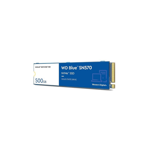 Unidad de estado sólido SSD Western Digital Blue SN570 500GB NVMe PCIe lectura 3500MB/s