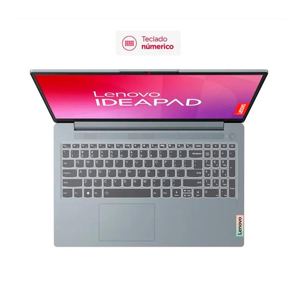 Portátil Lenovo IdeaPad Slim 3 15IRH8 Intel Core i7 13620H 15,6 Pulgadas FHD TOUCH Memoria 16GB Estado Solido 512GB Windows 11 Home con Lector de Huella Color Gris