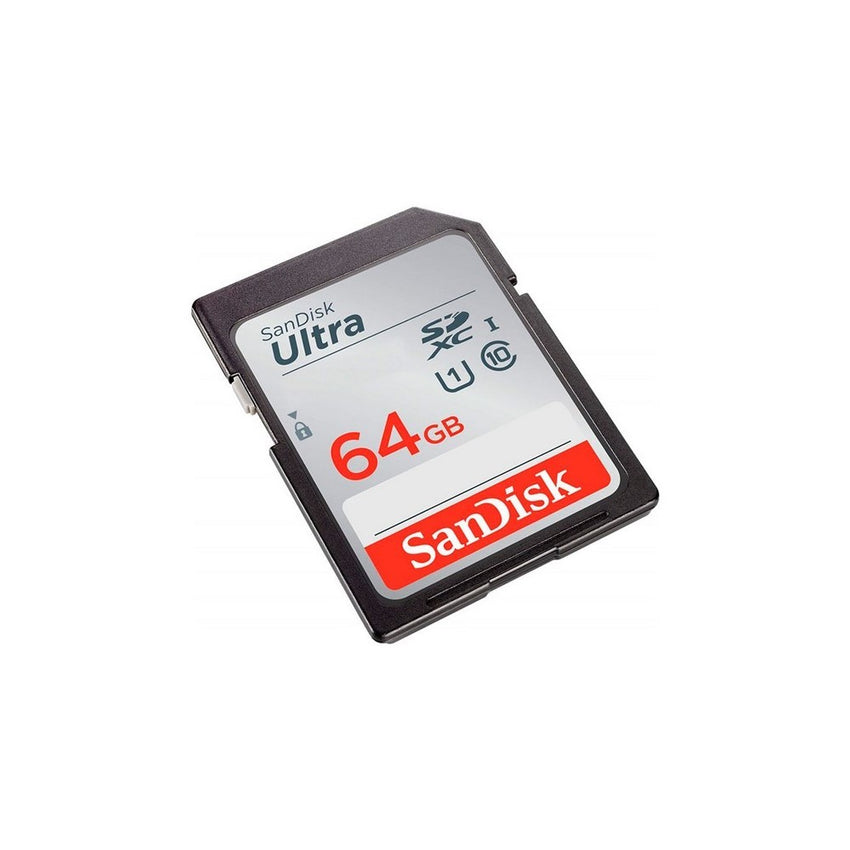 Tarjeta SD SanDisk  Secure Digital Ultra SDHC/SDXC 64GB UHS-I  140Mb/s C10 U1