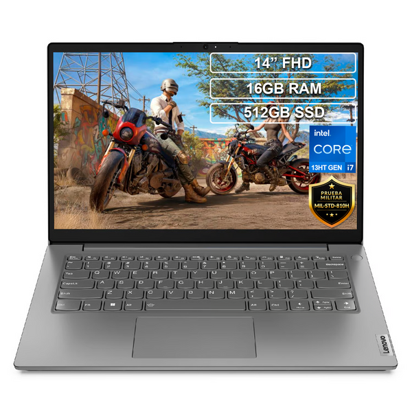Portátil Lenovo V14 G4 Core i7 1355U 16GB-512SSD WINDOWS 11 PRO