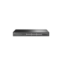 Switch TPLINK administrable JetStream de 24 puertos Gigabit L2 + con 4 ranuras 10GE SFP