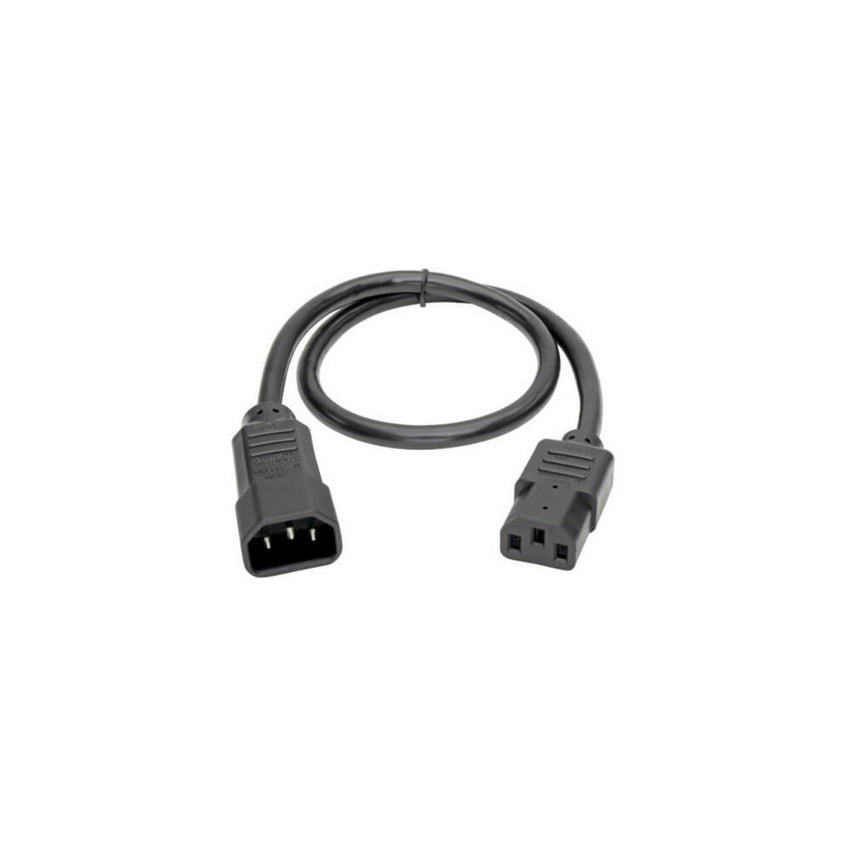 Cable de Alimentación para Servicio Pesado para PDU, C13 a C14 - 15A, 250V, 14 AWG, 1.83 m [6 pies], Negro