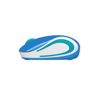 Mini Mouse LOGITECH M187 Inalámbrico Receptor Usb COLOR Azul