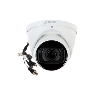 Camara Dahua Domo, 4MP, Lente Motorizado 2.7mm–12 mm, 4en1 (CVI/TVI/AHD/CVBS), Metal, DWDR, Smart IR60m, Microfono incorporado, IP67, 12VDC.