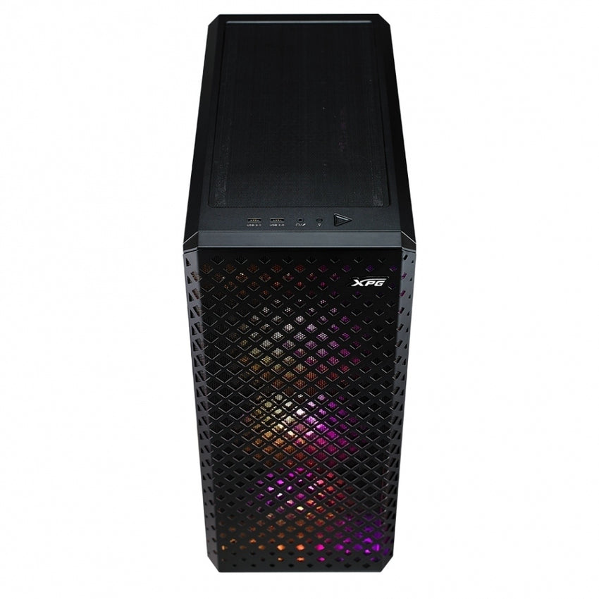 XPG DEFENDER PRO, Negro, E-ATX Torre Media, 3.5incx2, I/O: USBx2, HD Audiox1, Resetx1, Powerx1, Ventilador: Frontalx2, Traserox1, 2 Años Garantía