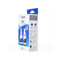 Botella Epson T664120 - Multipack 2 botellas Negras IMPRESORA EPSON L200/210/350/355/555 (4.500 paginas)