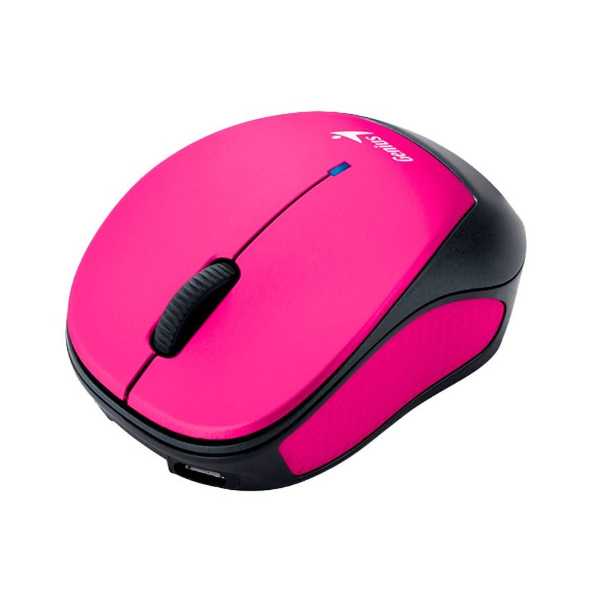 Mouse genius micro traveler 9000r v3 inalambrico rosa