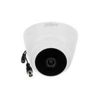 Camara Dahua Domo, 4MP, Lente fijo 3,6mm, 4en1 (CVI/TVI/AHD/CVBS), DWDR, Smart IR20m, IP67, 12VDC.